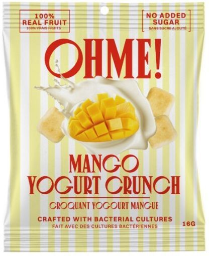 Picture of OHME FREEZE DRIED FRUITS - MANGO YOGURT CRUNCH 16GR